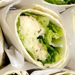 Half Grilled Chicken Caesar Gluten Free Wrap