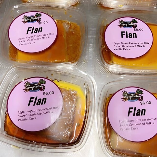 Homemade Flan.